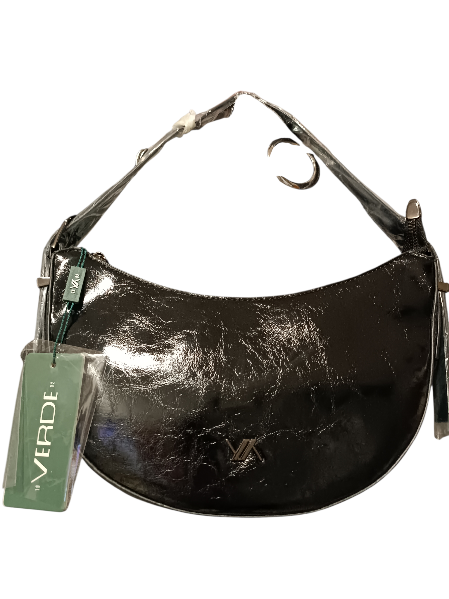 Borsa mezzaluna VERDEFASCHION