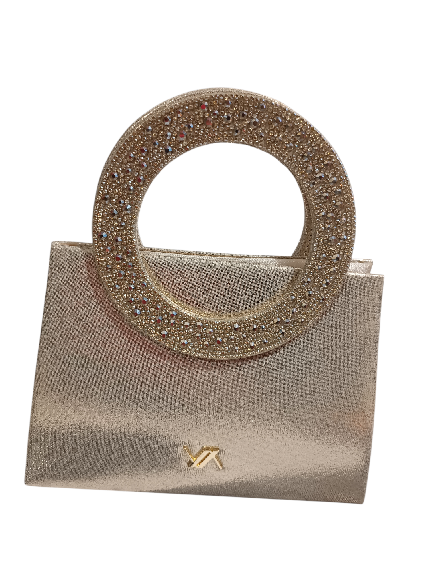 Borsa gioiello dorata VERDEFASCHION
