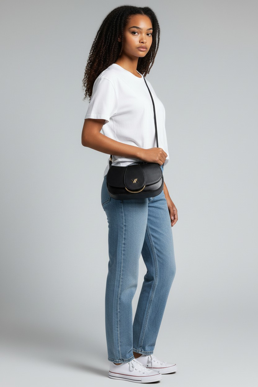 Borsa tracolla minimal VERDEFASCHION